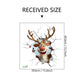 🎅 3D Kerstman Muursticker – Peel & Stick Kerstdecoratie voor een Magische Feestelijke Look