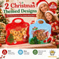 🎁50% KORTING!!! 🎅 Gemakkelijk te vullen, gemakkelijk te sluiten🎄 Feestelijke, zelfklevende snoepzakjes – met kerstman- en sneeuwpopmotief | Hersluitbaar, voedselveilig en perfect voor koekjes, chocolaatjes en kleine cadeautjes🎅⛄