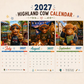 🐮📅 50% KORTING! Stop met scrollen! Deze 2027 kalender vol pluizige Hooglandkoeien en grappige citaten maakt élke maand een feestje.