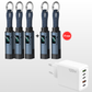 🎉 50% KORTING 🔋4-in-1 sleutelhanger kabel, met display, draagbaar & snel opladen