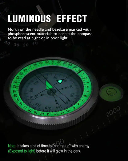 🧭 50% KORTING! Militair Navigatiekompas – Waterdicht Kompas Voor Wandelen & Survival