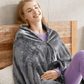 🔥Christmas Sale-Up to 50% OFF❄️Portable Soft Zipper Electric Heated Blanket Shawl☀️Warm the entire winter