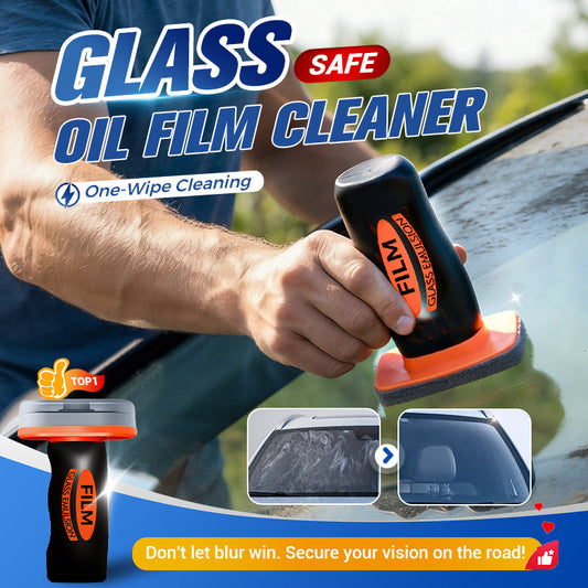 🎁Kerstuitverkoop🌲—Autoglas Zijruit Oliefilm Verwijderingsreiniger