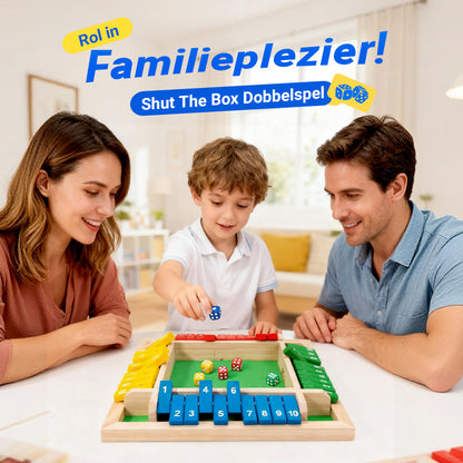 🔥Laatste dag van de uitverkoop! 50% korting!🔥🎲LEUKE FAMILIESPELLETJES – Shut The Box bordspel