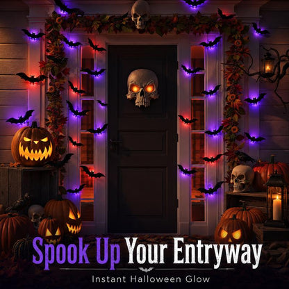 🦇🎃 50% KORTING! Vijf maten, realistische 3D-vleugels, en paarse LED-ogen die je kamer in een spookhuis veranderen. Krasvrij, herbruikbaar, en het engste dat je dit jaar aan de muur hangt.