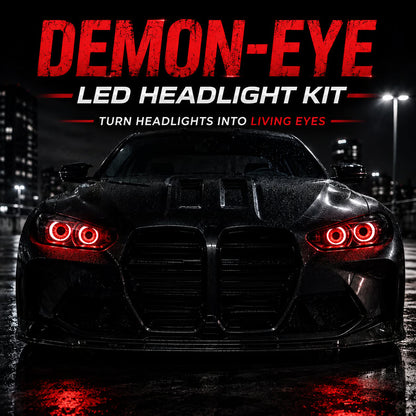 💥HETE UITVERKOOP 2026🏆Meer dan 50.000 verkocht!🔥Laatste dag 60% korting👀Demon-Eye LED-koplampkit
