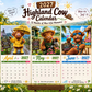 🐮📅 50% KORTING! Stop met scrollen! Deze 2027 kalender vol pluizige Hooglandkoeien en grappige citaten maakt élke maand een feestje.