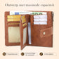 👜🔐Retro RFID-blockerende Tri-fold Portemonnee voor Dames – stijlvol, ruim & veilig