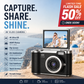 📸 50% KORTING! 4K Digitale Camera met Kantelbaar Scherm – Maak Scherpe Foto’s, Video’s & Perfecte Selfies ✨