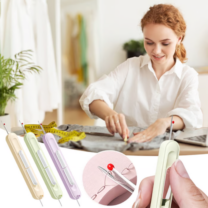 ❤️Cadeau-ideeën🤩 Automatische naaldinrijger, 2-in-1 draadinrijg- en draadverwijderingstool