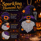 🎃🔥 50% KORTING – 31-Daagse Halloween Diamond Painting Adventskalender | Elke Dag Een Nieuw Kabouterornament 💎👻