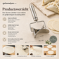 🥟🔥 50% KORTING! RVS Deeguitsteker – Maak Perfect Ronde Dumplingvellen Zonder Gedoe