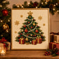 🧘Ontspannend & geschikt voor beginners - 🎨💎DIY-kerst-diamond painting-set met pareleffect