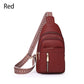 Damesmode Casual Effen Kleur Crossbody Tas