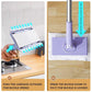 🧹♻️ 50% KORTING | Automatische Mini-Mop – Klem Oude Doekjes Vast & Maak Direct Schoon