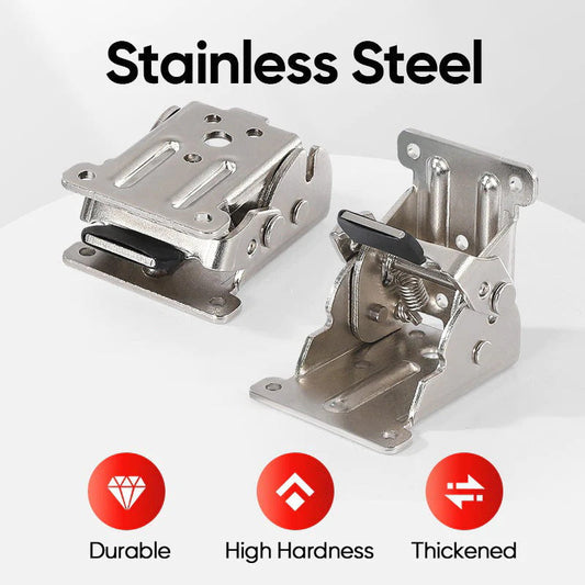 🛠️ NU 50% KORTING! 🔥 Scharnier voor opklapbare tafelpoten – Stevig metaal, eenvoudige installatie en ruimtebesparend ontwerp 🏠