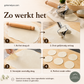 🥟🔥 50% KORTING! RVS Deeguitsteker – Maak Perfect Ronde Dumplingvellen Zonder Gedoe