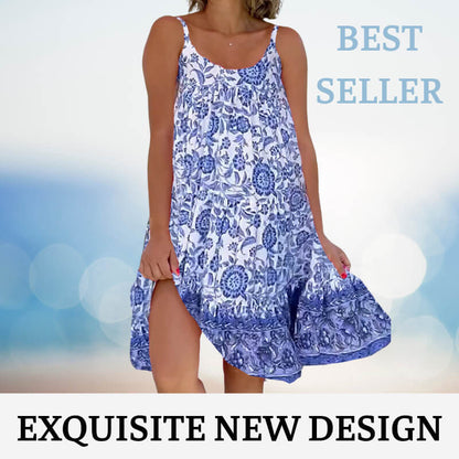 💖50% OFF🎁2026 Hot new halterjurk met print🌸