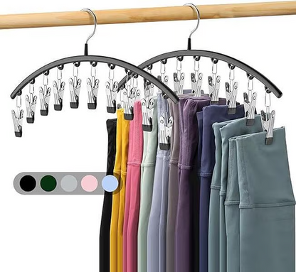 👖🔥 50% KORTING! Legging Organizer Hanger – 10 Broeken Netjes Opbergen & Meer Kast-Ruimte