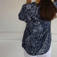🥳HETE UITVERKOOP 2026🥳💞Meer dan 50.000 verkocht!👵🌸 50% korting! Blouse met V-hals en knoopsluiting en print🕊️✨