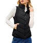 💖Uitverkoop 49% korting✨️Dames mouwloos puffer vest met ritssluiting💗