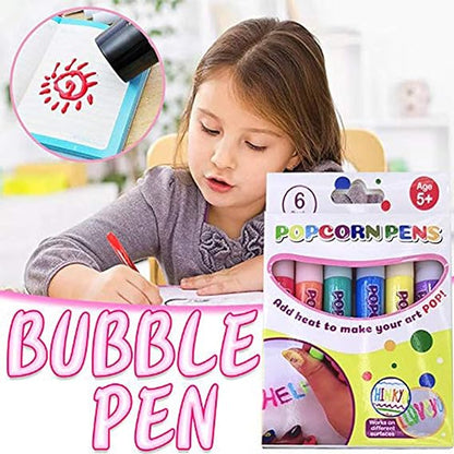 🔥【DAILY DEAL】💦 Magic Ink Zwellen onder Warmte | 6 Felle Kleuren | Voor Kaarten/Albums/DIY | HALF PRICE TODAY 🚀