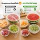 🔥 50% KORTING! Rekbare Voedselhoezen – Voor Kommen, Borden & Restjes 🍽️✨