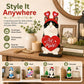 ❄️Zomerfresh 50% Korting!❤️ Verwisselbare Magnetische Houten Vriend – Jaarronde Seizoensdecoratie Voor Planken