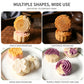 🥮✨ Creatieve dubbelzijdige gebaksvorm – 3D-druk- en loslaatvorm voor maancakes met meerdere patronen