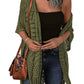 🌿 Dames Open-Front Gebreide Cover-Up 💗