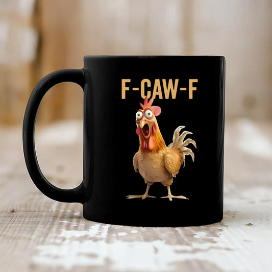 🔥Kerst uitverkoop 49% korting🍵 F-Caw-F grappige kippenmok