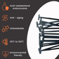 ❄️Zomerfresh 50% Korting!🔧Universele Nylon Bevestigingsclips – Sterke Kabelbinder Gespen voor Auto, Scooter, Panelen & DIY Klussen