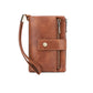 👜🔐Retro RFID-blockerende Tri-fold Portemonnee voor Dames – stijlvol, ruim & veilig