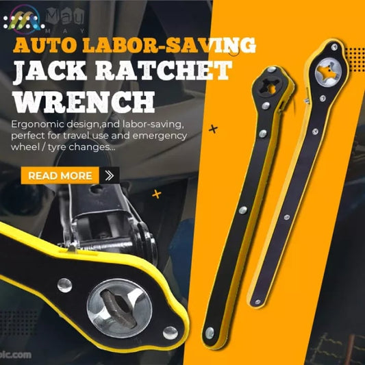 🔥Auto-krik met ratelsleutel die arbeidsbesparing oplevert