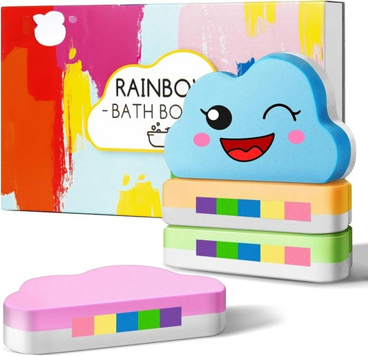 💦Leuke, kleurrijke badbom in bijzondere vormen