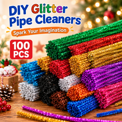 🌈✨50% KORTING | Glitter Pijpenragers – Buig, Draai & Maak Eindeloos Veel Creaties