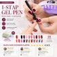 💅 Beperkte tijd: koop 1 krijg 1 gratis ✨ One Step Nagelgel Pen 🎨 Gratis draagbare mini UV-nagellamp 💡