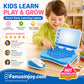 🔥Verrassing: 50% korting! 👦Speelgoed dat kinderen een voorsprong geeft! Tweetalige leercomputer voor baby's en peuters.
