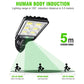 ☀️💡50% KORTING – Solar Buitenlamp met Bewegingssensor