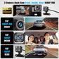 🚗🎥50% KORTING | 1080P 3-Camera Dashcam – Voor, Binnen & Achter Tegelijk Opnemen
