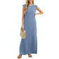 💞Split Hem Casual Vrouwen Kreukvrije Jurken
