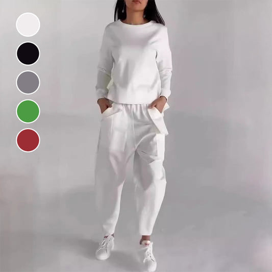 💖Sportieve casual damesoutfit met meerdere zakken-2-delige set✨Herfst Nieuwkomers✨