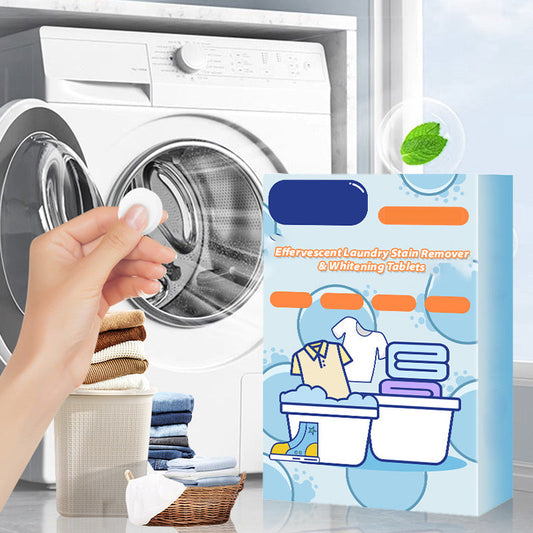 Bruisende Vlekverwijderaar & Witmakende Tabletten voor de Was