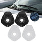 🚗Koop 1 Set Krijg 1 Set Gratis 🍂Siliconen Ruitenwisser Arm Beschermpads – Voorkomt Bladeren, Stof en Vuil rond de Wisseropening