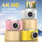 📸 50% KORTING! 4K Digitale Camera met Kantelbaar Scherm – Maak Scherpe Foto’s, Video’s & Perfecte Selfies ✨