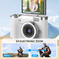 📸 50% KORTING! 4K Digitale Camera met Kantelbaar Scherm – Maak Scherpe Foto’s, Video’s & Perfecte Selfies ✨
