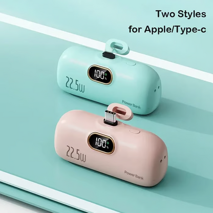 🔥2025 Hete Verkoop🔥5000mAh Mini Draagbare Lader Power Bank voor Telefoo