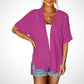 💥 50% UIT💝✨Stylish Flowy Short Sleeve Cardigan