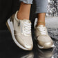 Casual Mesh Sneakers met Loopzool en Ritssluiting voor dames