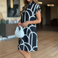 🌞Zomeruitverkoop 49% KORTING🔥Charmante Dames Jurk met Losse Pasvorm en Print